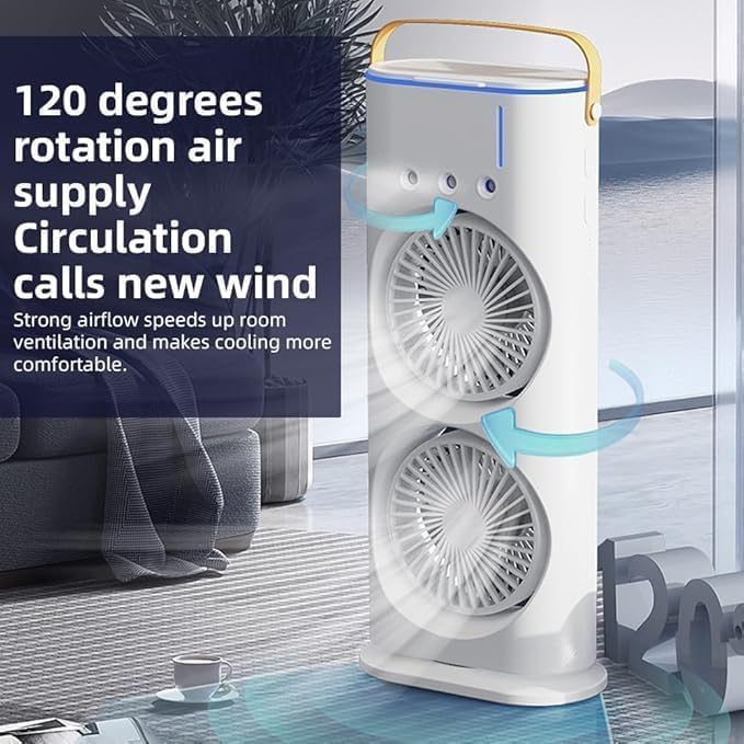 Double ended Spray Fan Multifunctional Fan, DF