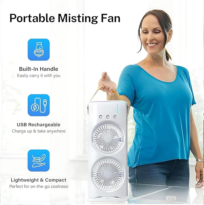 Double ended Spray Fan Multifunctional Fan, DF