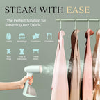 Goodscity Handheld Garment Steamer for clothes, Vertical & Horizontal Steam iron for clothes, 30s Fast heating |Travel Freindly Iron Steamer Press| 1200 Watt |250ml tank | 1 year Waranty- GC111