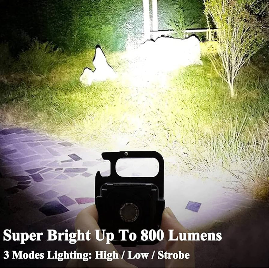 COB Rechargeable Keychain Light