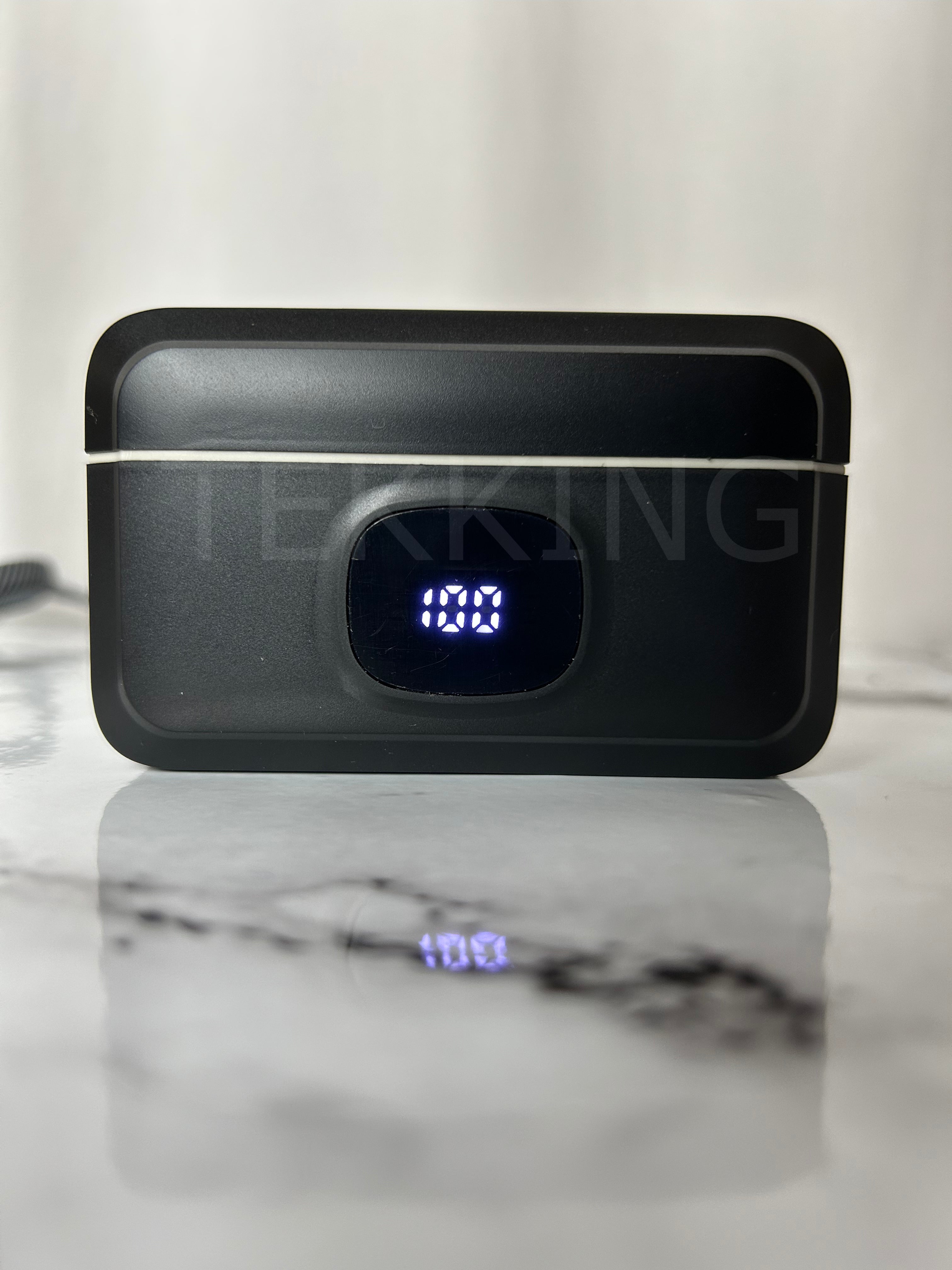 Wireless Microphone, MIC, with Premium Case, (2Transmitters+1 Receiver) with Display,, M2