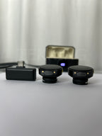 Wireless Microphone, MIC, with Premium Case, (2Transmitters+1 Receiver) with Display,, M2