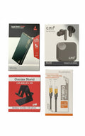 4in1 COMBO' Boat PowerBank 10000Mah, Nothing Airpods, 4in1 Cable, Ooolaa Phone/tab Stand(4in1 CD)