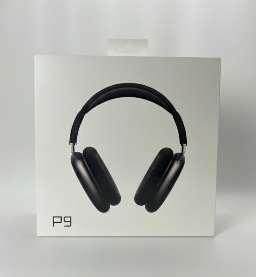 P9 Pro Headphone, Over Ear, Full Adjustable (Black Colour)