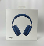 P9 Pro Headphone, Over Ear, Full Adjustable (Blue Colour)