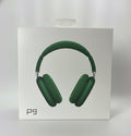 P9 Pro Headphone, Over Ear, Full Adjustable (Green Colour)