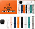SmartWatch, Bluetooth Calling, Health Monitoring,Android & iOS Support,(Watch, 7 Straps Multicolours) for Men & Women