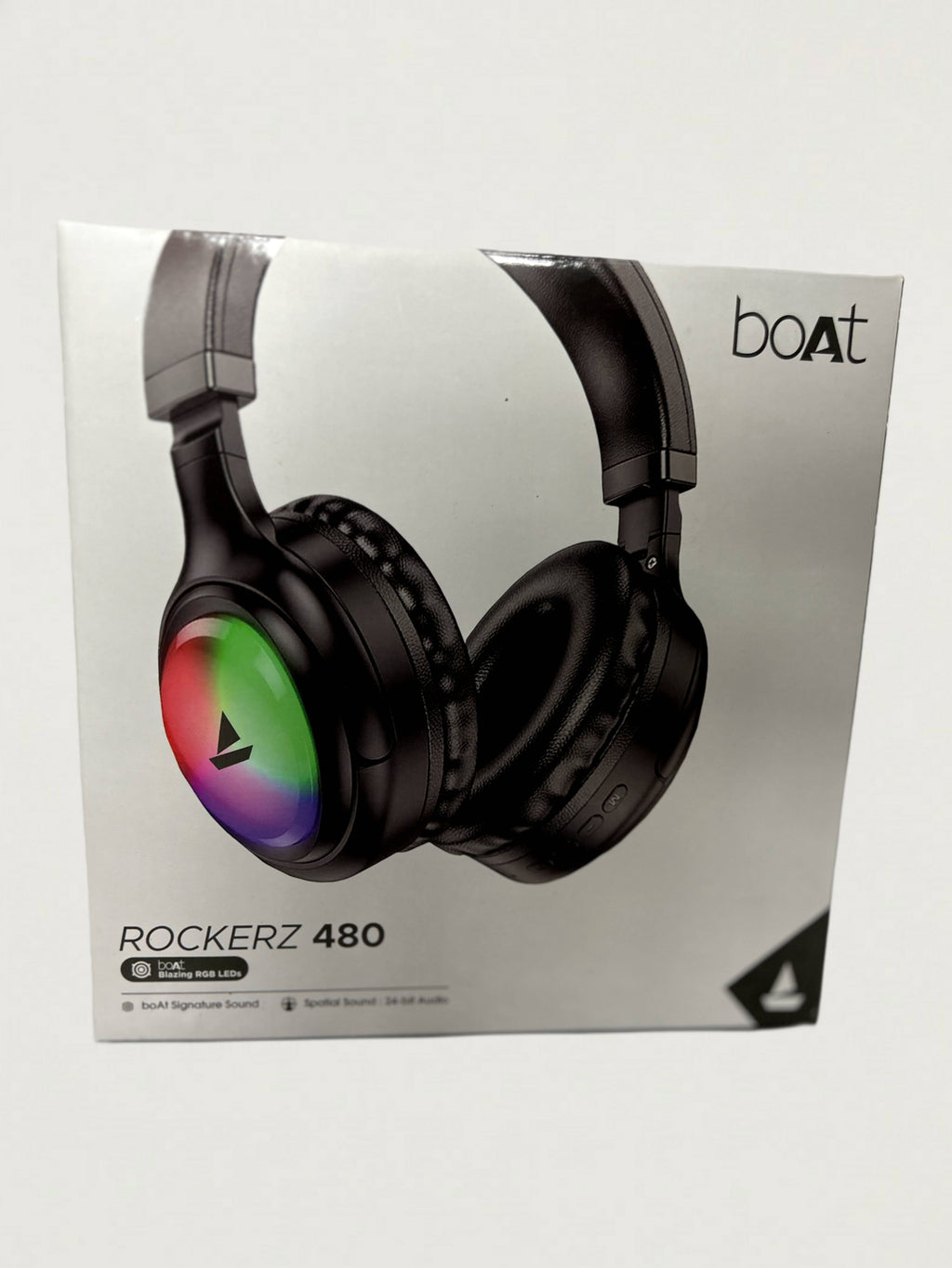b0at Rockerz-480 Headphone, Full Adjustable, With RGB, Premium quality (HRGB)