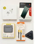 5in1 COMBO' OG Airpodspro2, Boat Powerbank 10000mah, 4in1 Cable, Silicon Cover, Phone Stand (5in1 CB))