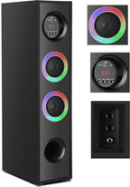 Multimedia Tower Speaker Dj System 100 W Bluetooth Tower Speake 120 W Bluetooth Tower Speaker TS