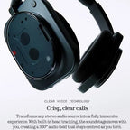 Headphone (1) 42dB ANC|Dual Device|Hi-Res+LDAC|40mm Driver| Crystal Clear Sound