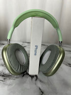 P9 Pro Headphone, Over Ear, Full Adjustable (Green Colour)