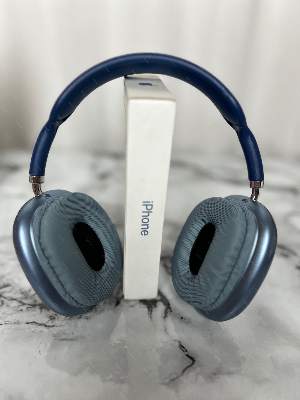 P9 Pro Headphone, Over Ear, Full Adjustable (Blue Colour)