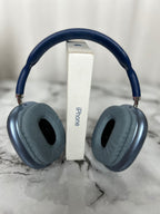 P9 Pro Headphone, Over Ear, Full Adjustable (Blue Colour)