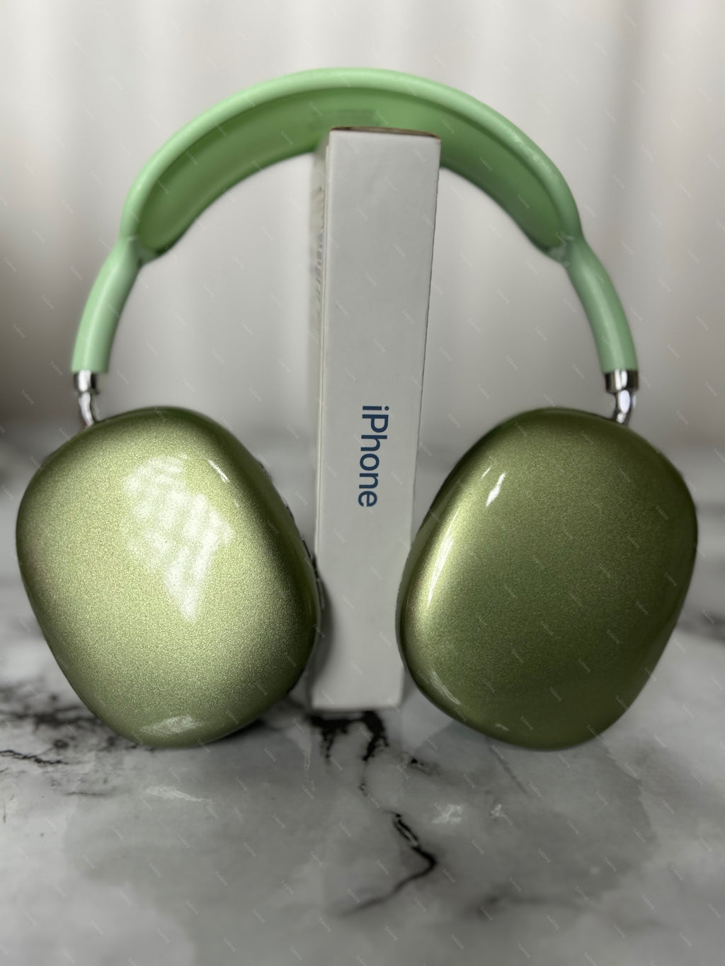 P9 Pro Headphone, Over Ear, Full Adjustable (Green Colour)