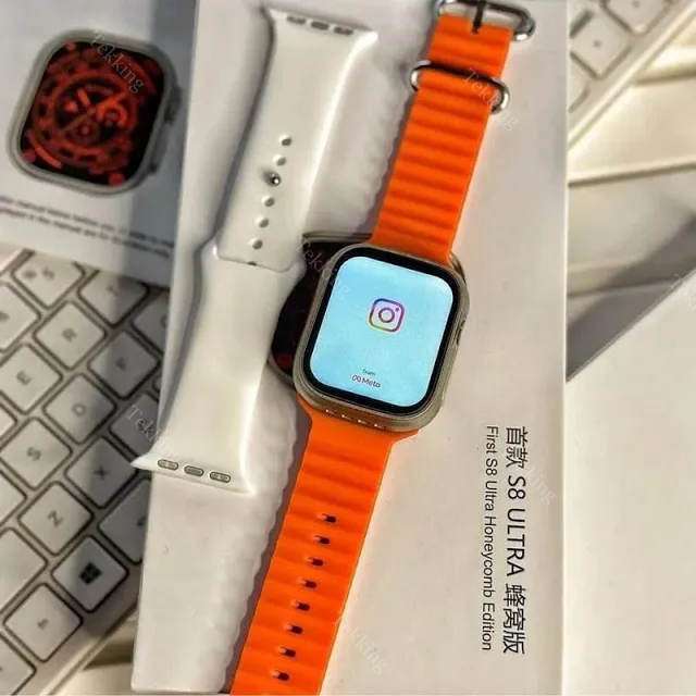 S8 Smartwatch, With All Sim Support, Also All Apps Working, Premium Quality (S8)