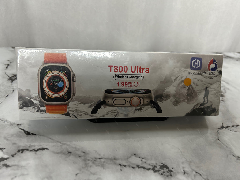 T800 Ultra Pro Smartwatch, with Bluetooth Calling,Music,Gaming And Wireless Charging (T800U)
