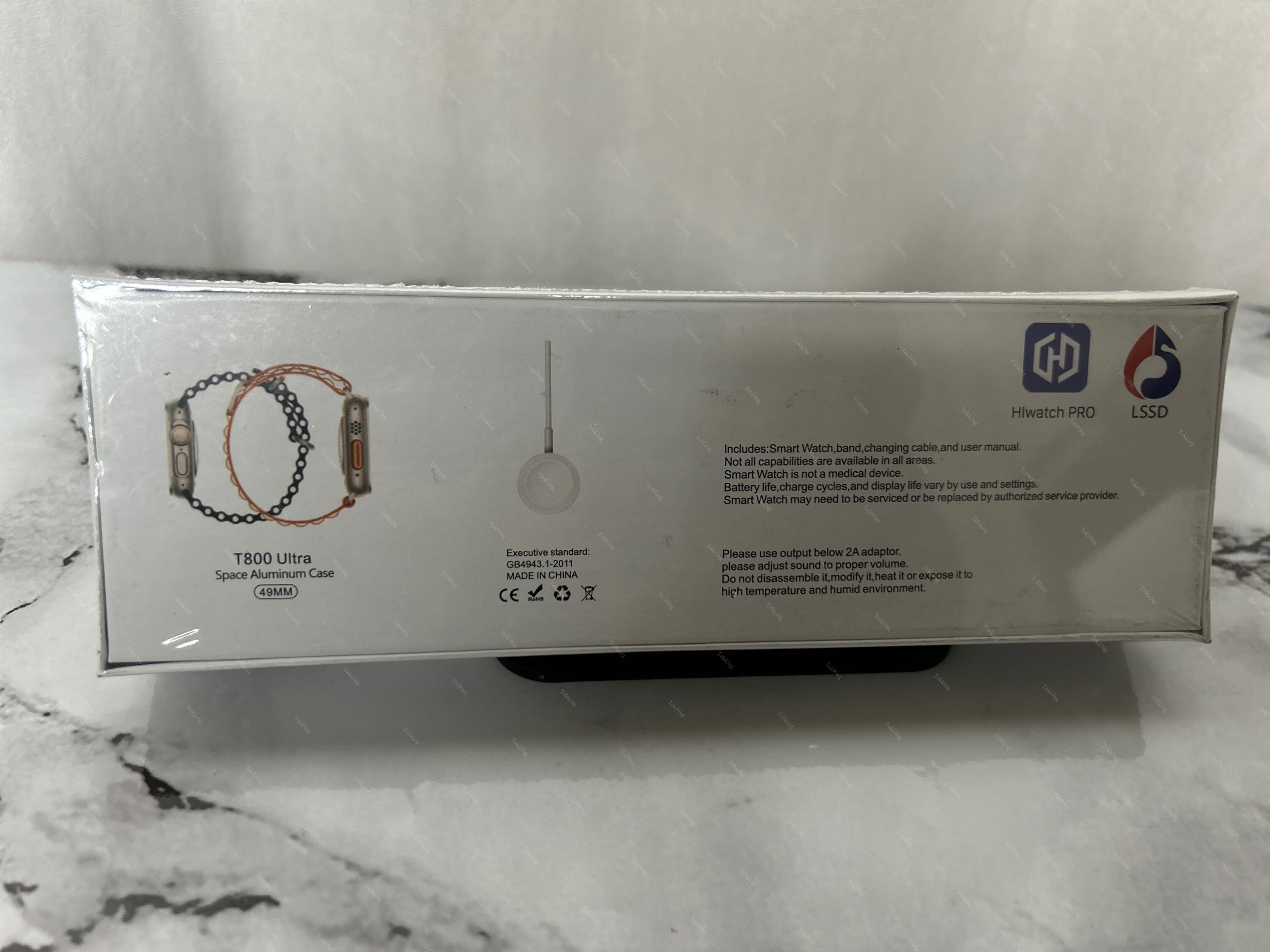 T800 Ultra Pro Smartwatch, with Bluetooth Calling,Music,Gaming And Wireless Charging (T800U)