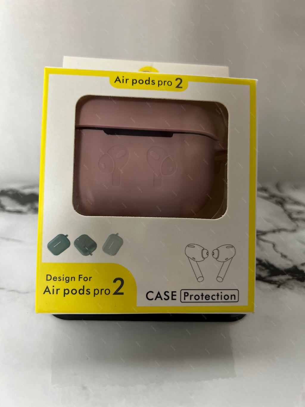 Airpods Silicon Cover(Pink colour) SC