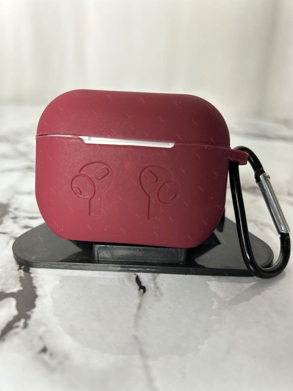 Airpods Silicon Cover(Red colour) SC