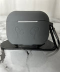 Airpods Silicon Cover(Grey colour) SC