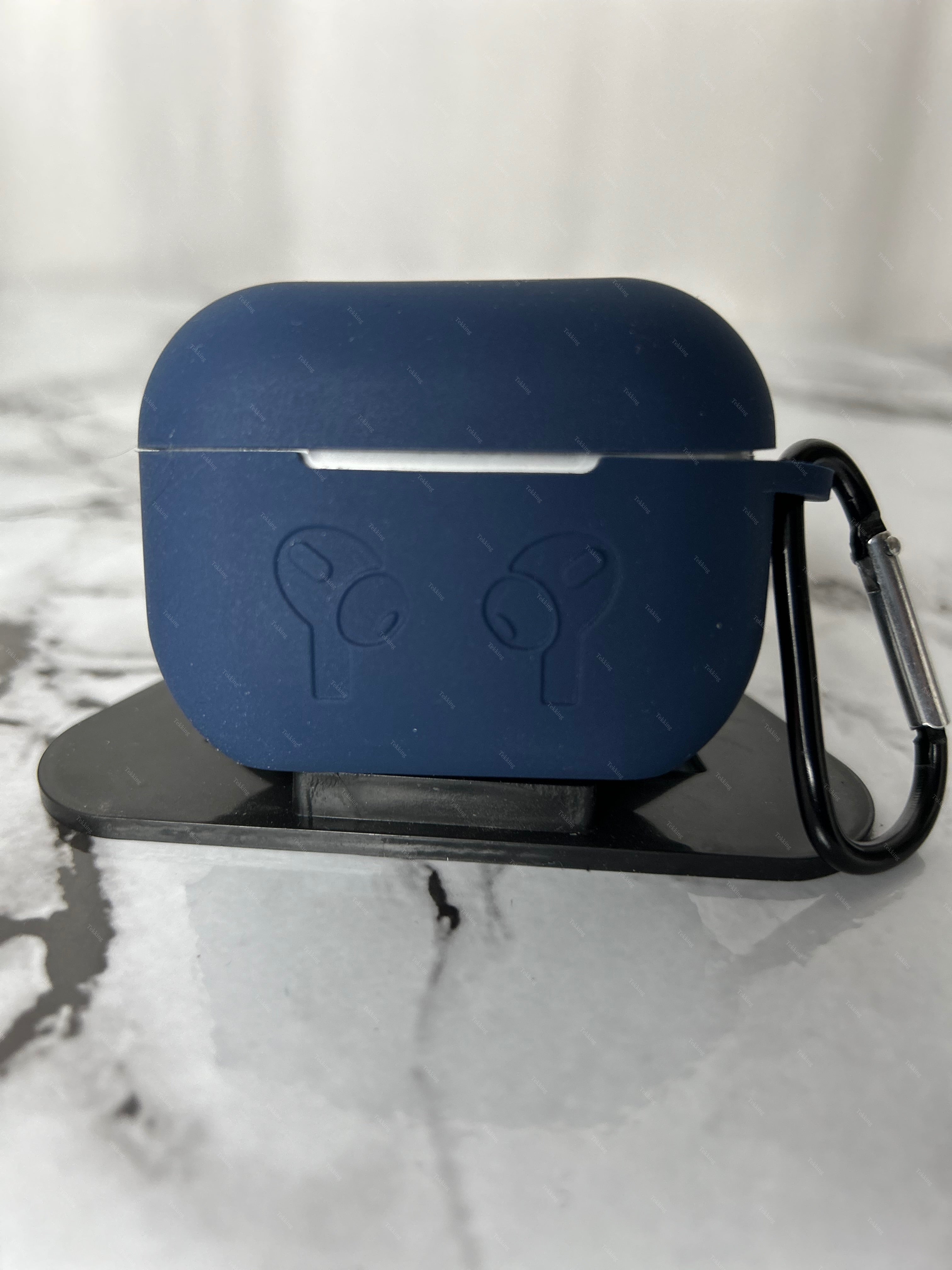 Airpods Silicon Cover(Blue colour) SC
